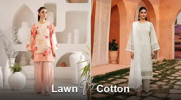 Lawn vs Cotton Suit in Pakistan: Which Is Better for Summer? (2026) Sha Posh Textile