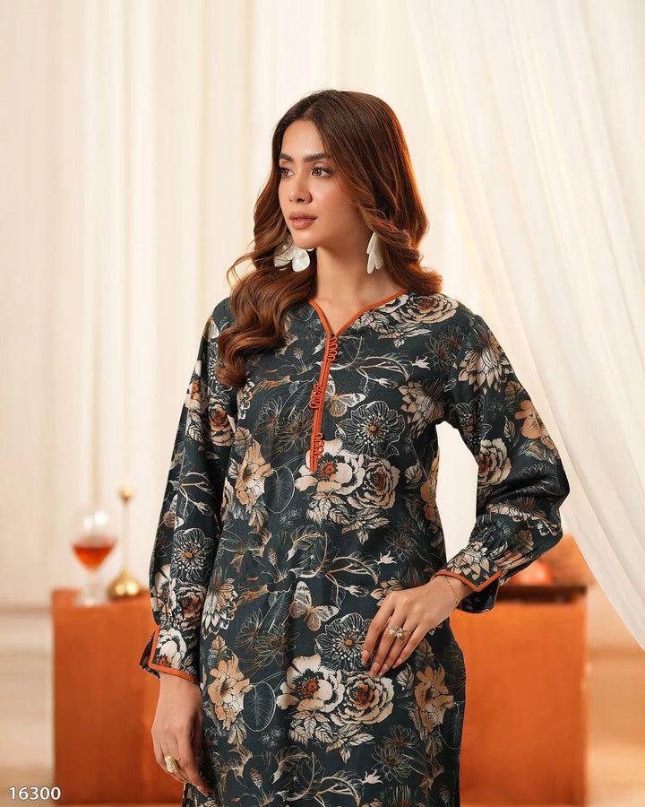 2 Piece Khaddar Suit | 16300-IG-KD Sha Posh Textile