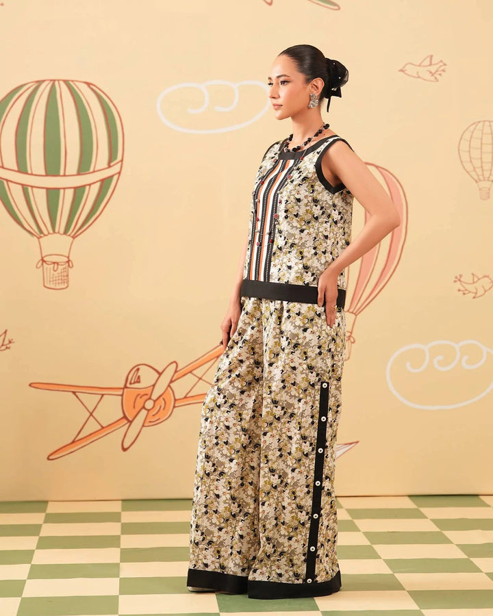 2 Piece - Printed Cambric Cotton Suit Unstitched | UNFF0104-K.CT Sha Posh Textile