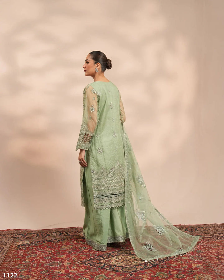 3 Piece Organza Suit | 1122-ST-ORZ - Sha Posh Textile