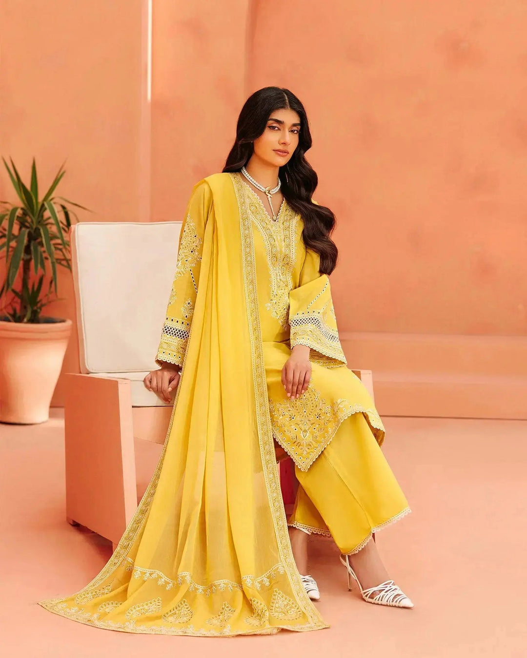 Cambric Cotton 3PC | 1328 Sha Posh Textile
