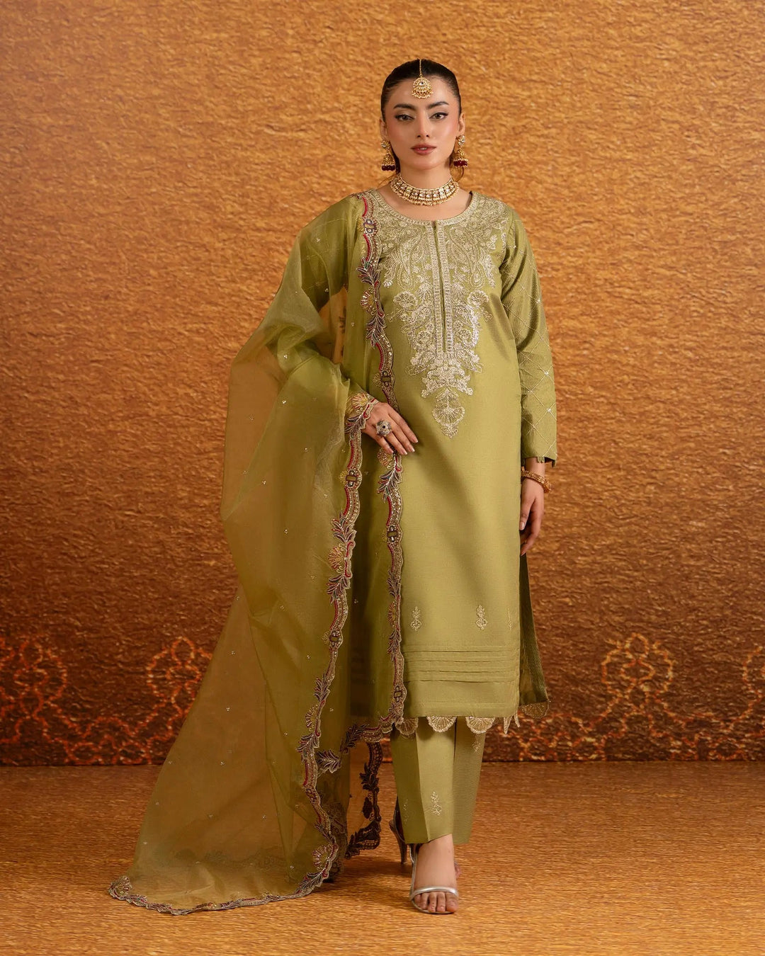 Chambray Katan 3PC | 9798 Sha Posh Textile