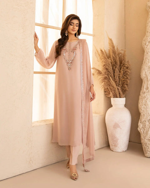 Chiffon Frock | 4110 Sha Posh Textile