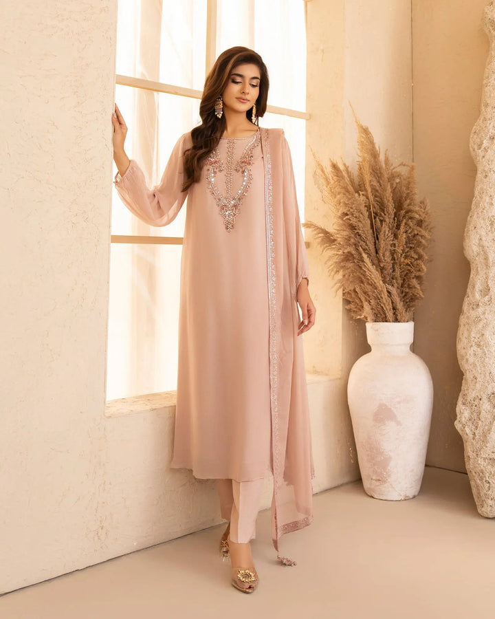 Chiffon Frock | 4110 Sha Posh Textile