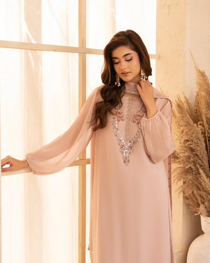 Chiffon Frock | 4110 Sha Posh Textile