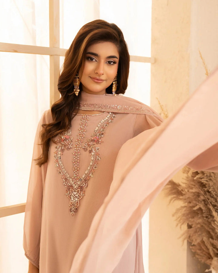 Chiffon Frock | 4110 Sha Posh Textile