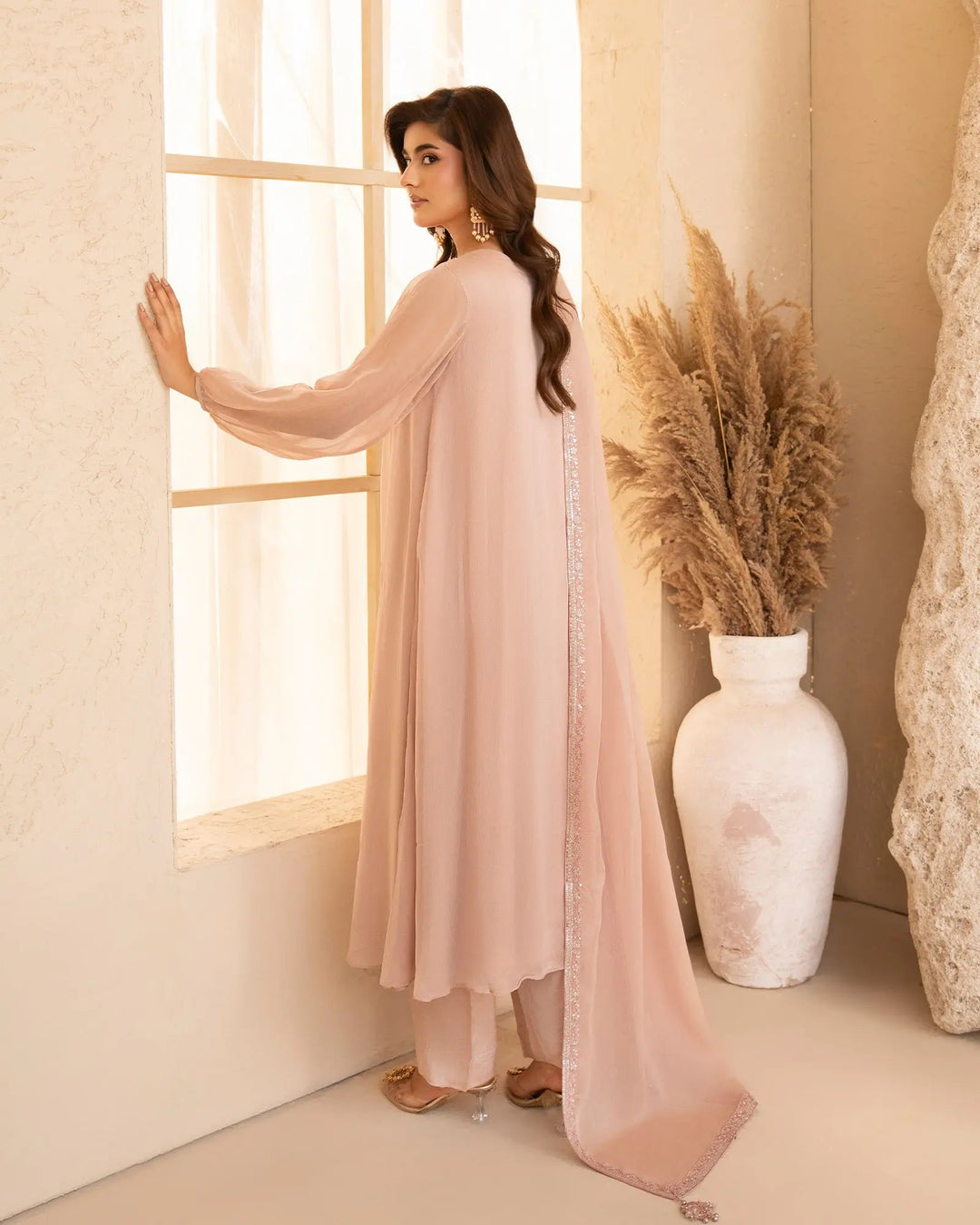 Chiffon Frock | 4110 Sha Posh Textile