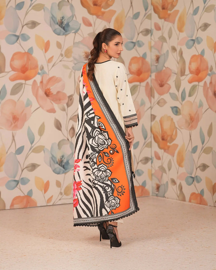 Cross Slub Khaddar 3PC | 16369 Sha Posh Textile
