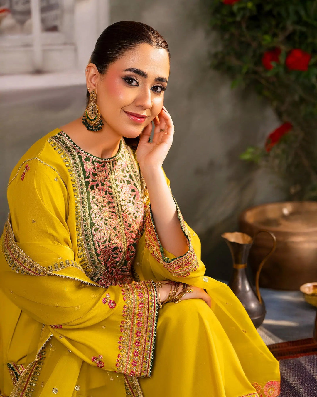 Dull Raw Silk 3PC | 534 Sha Posh Textile