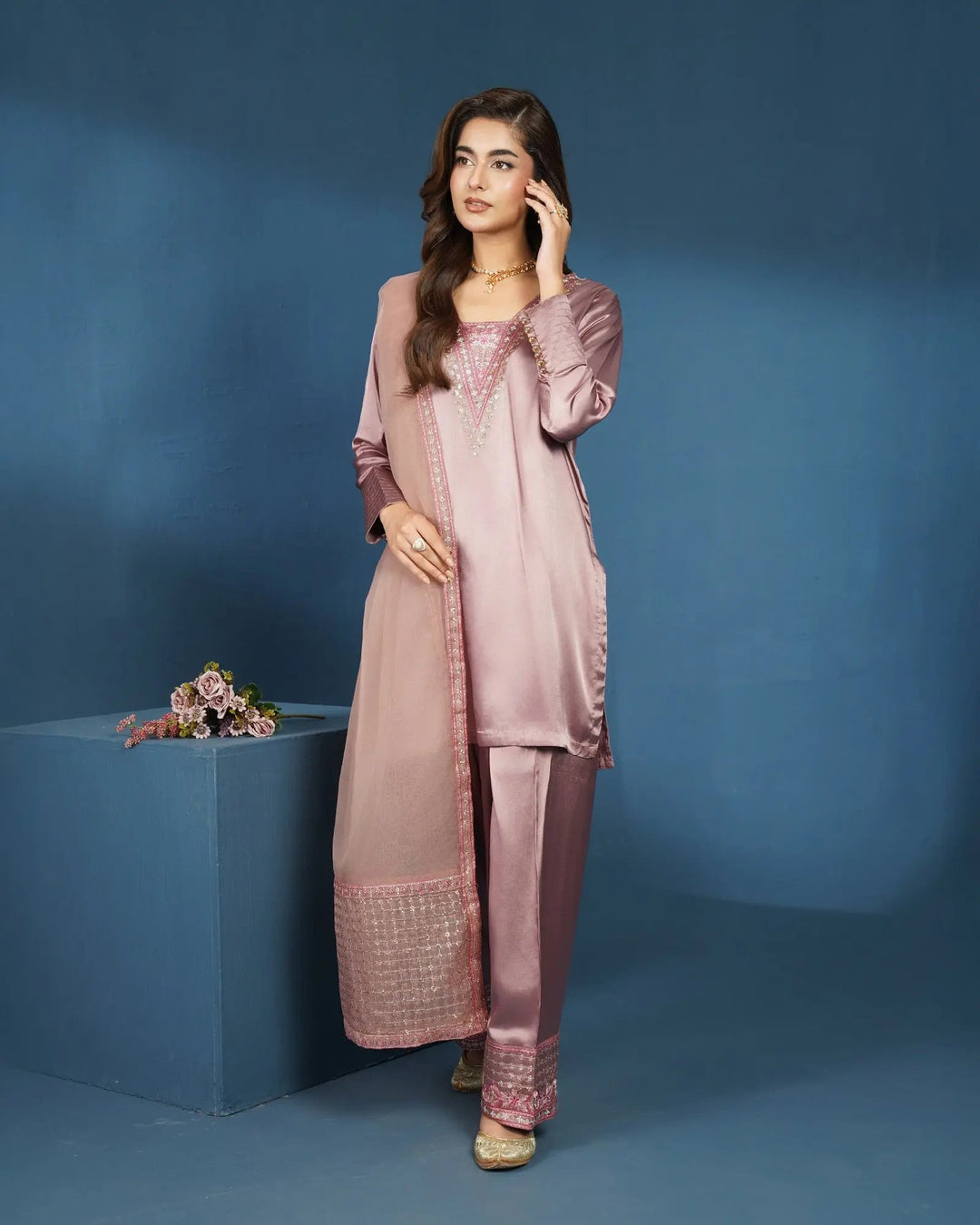 Imported Silk 3PC | 1331 Sha Posh Textile
