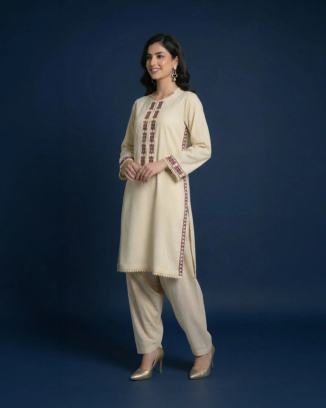 Jacquard Cotton 2PC | 17451 Sha Posh Textile