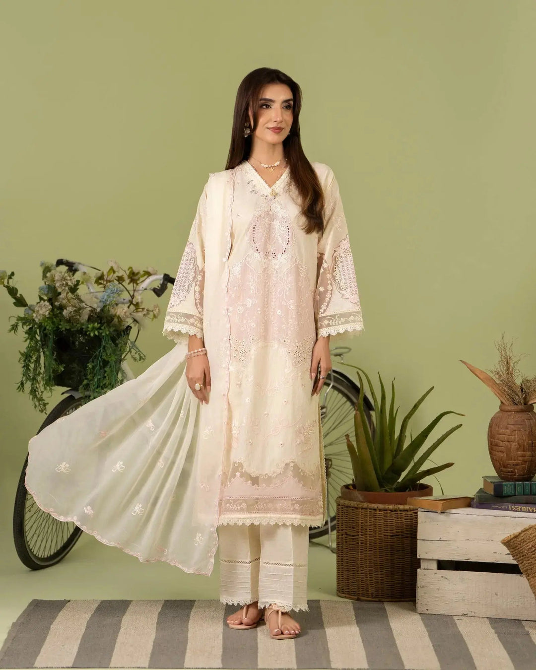 Jacquard Cotton 3PC | 2330 Sha Posh Textile