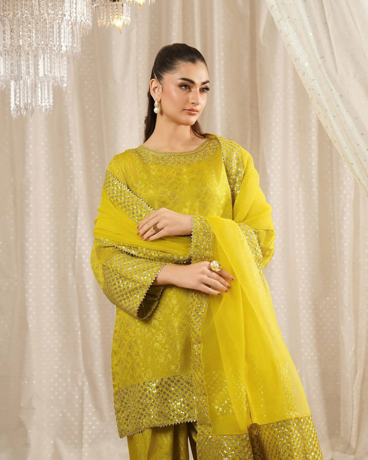 Jacquard Viscose 3PC | 1330 Sha Posh Textile