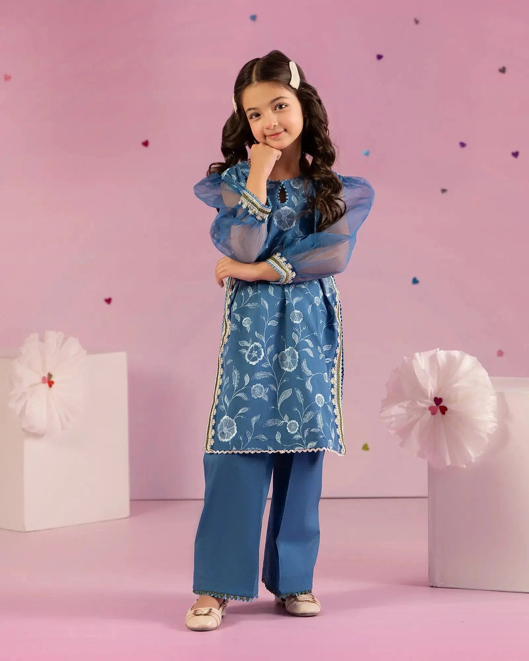 Kids Cambric Cotton 2PC | 17443 Sha Posh Textile