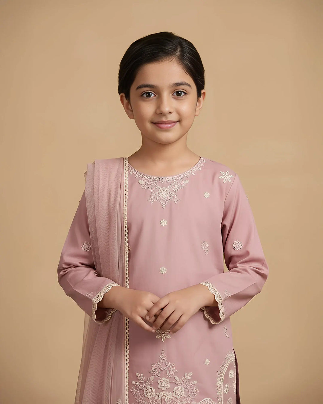 Kids Cambric Cotton 3PC | 4128 Sha Posh Textile