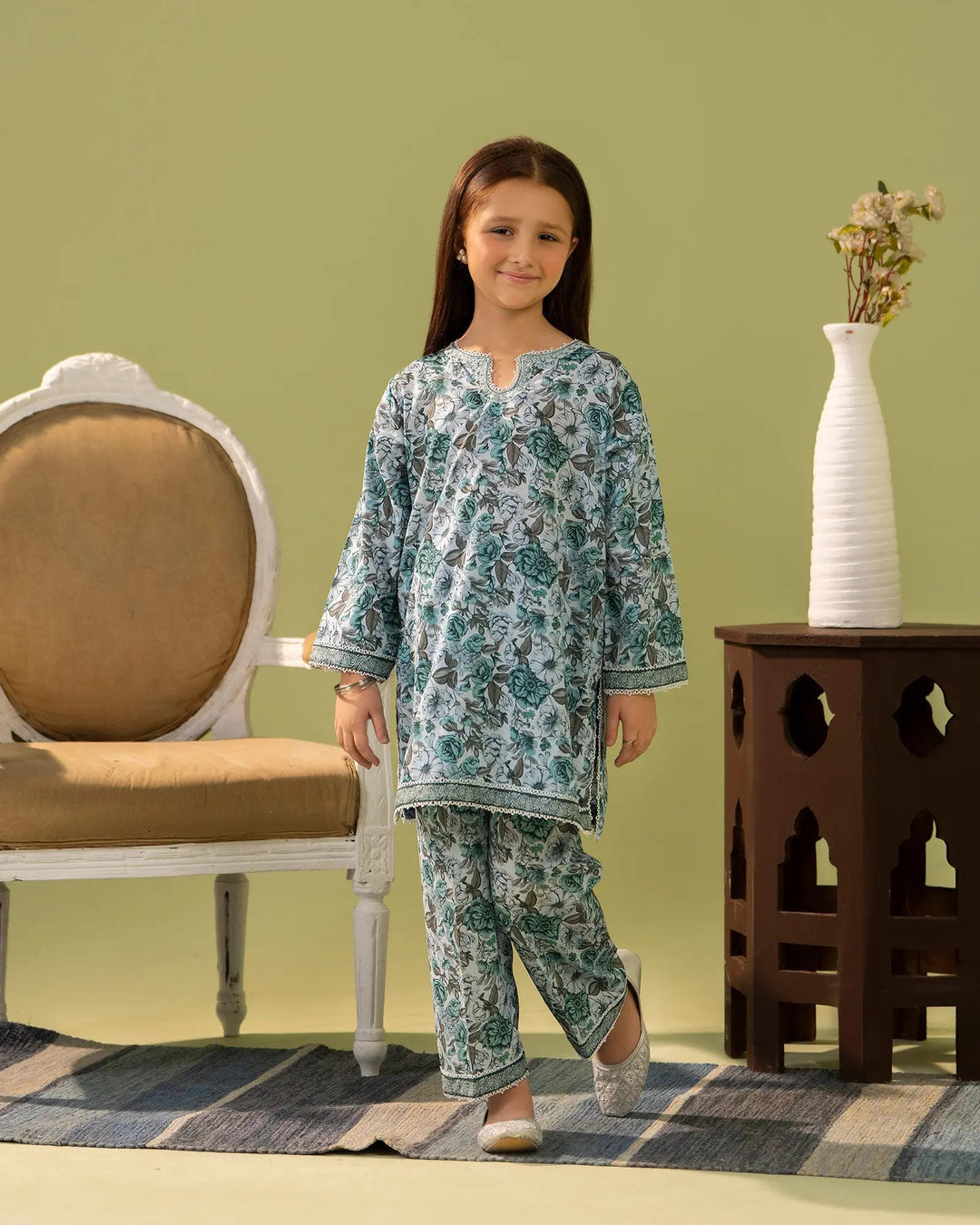 Kids Cotton 2PC | 17558 Sha Posh Textile