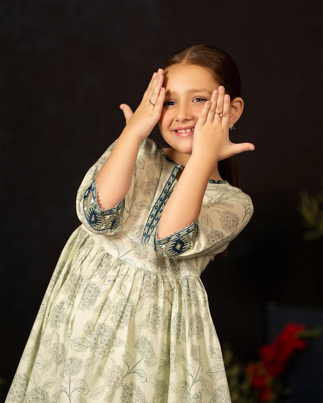 Kids Cotton Frock | 17556 Sha Posh Textile
