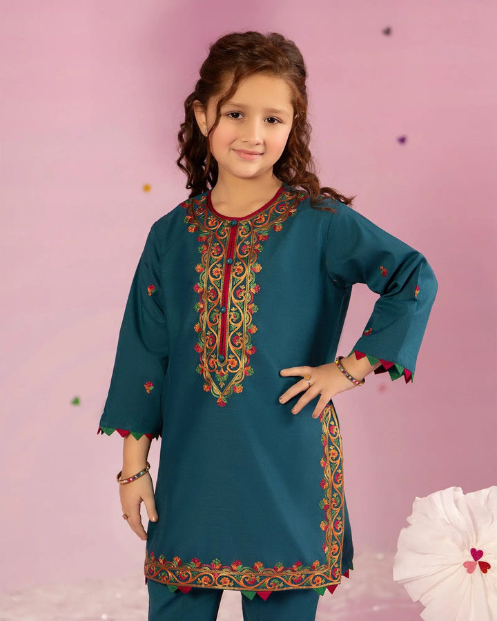 Kids Cross Slub Cotton 2PC | 1321 Sha Posh Textile