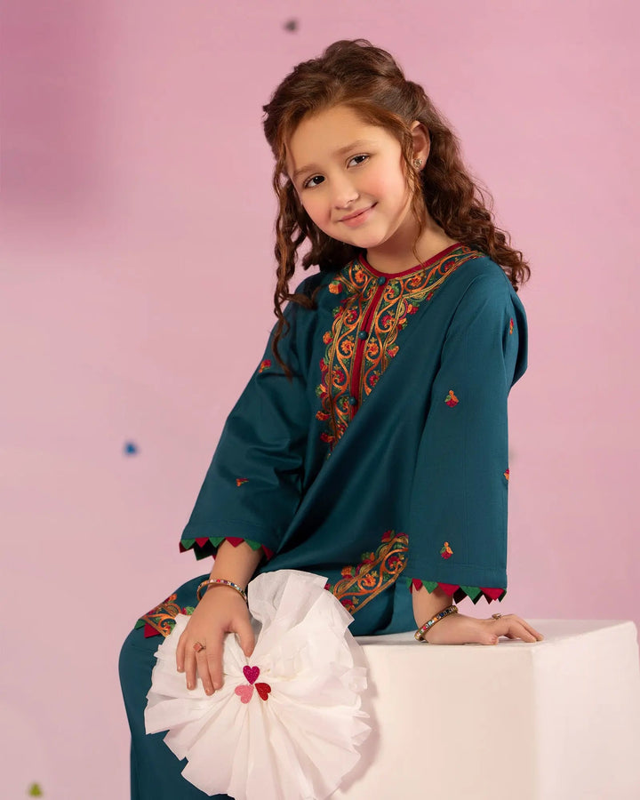 Kids Cross Slub Cotton 2PC | 1321 Sha Posh Textile