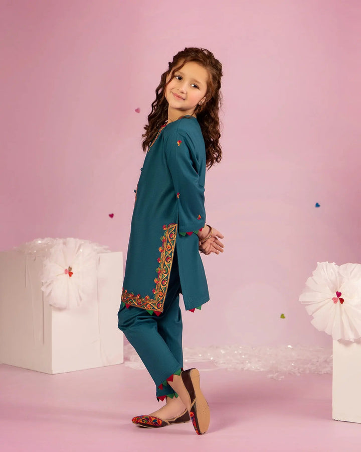 Kids Cross Slub Cotton 2PC | 1321 Sha Posh Textile