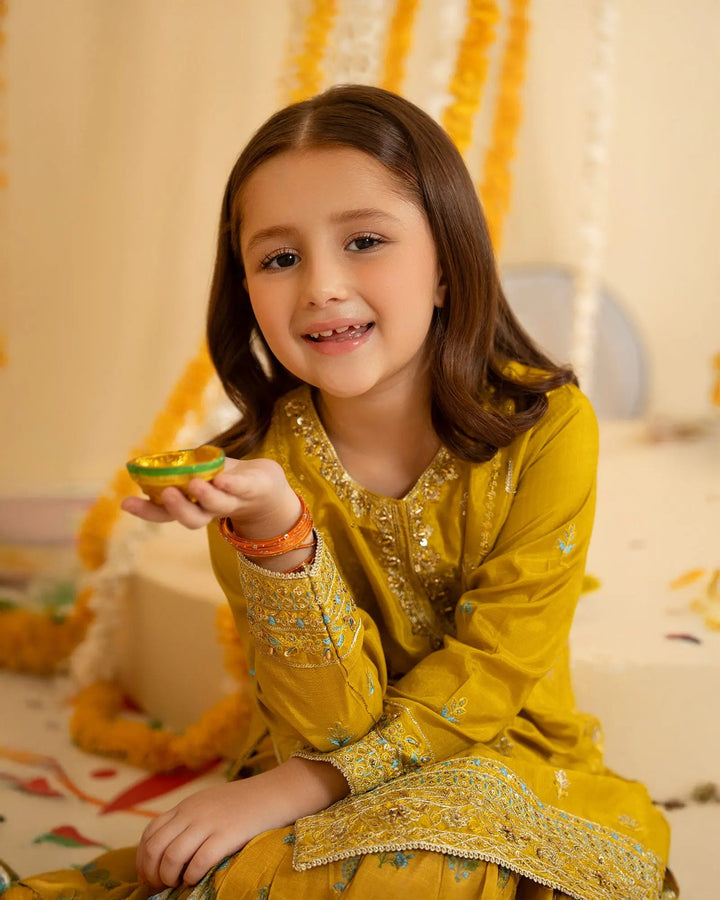 Kids Dull Raw Silk 3PC | 1166 Sha Posh Textile