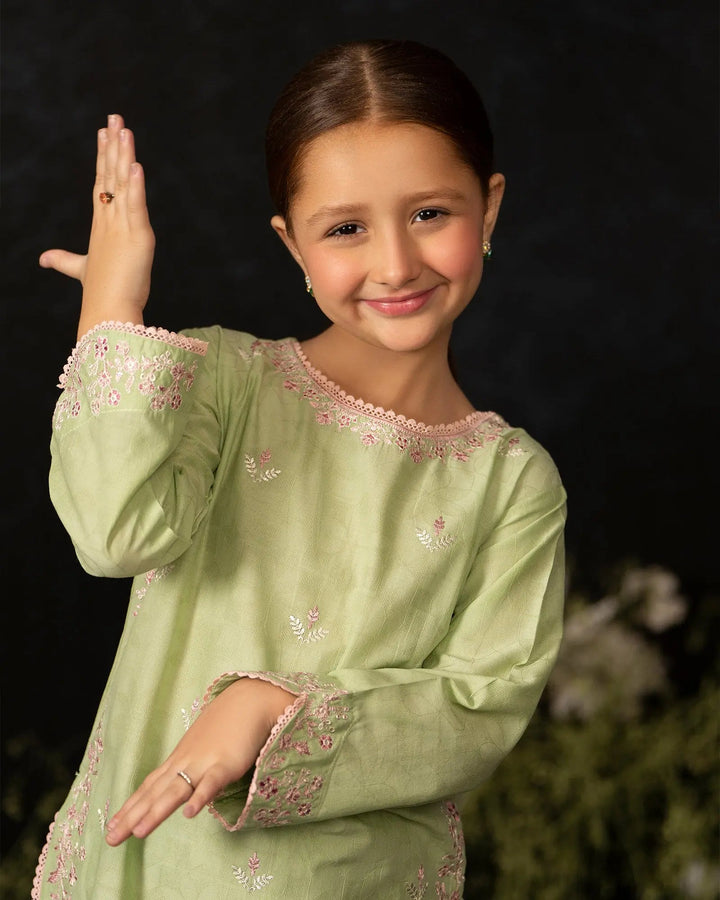 Kids Jacquard Cotton 2PC | 1226 Sha Posh Textile