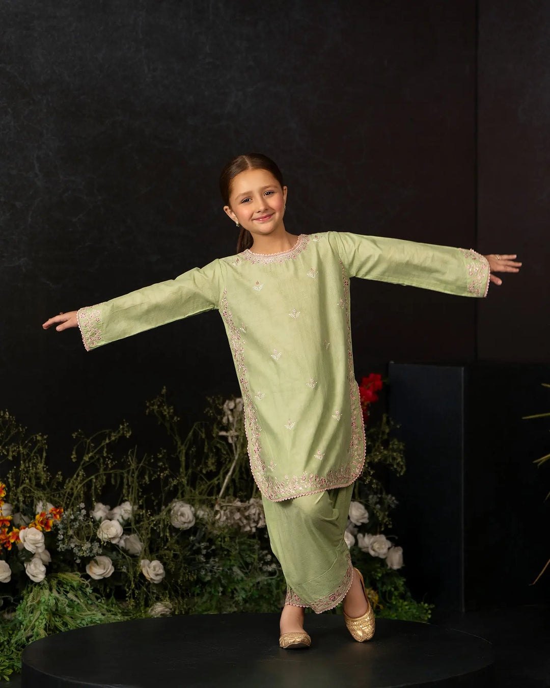 Kids Jacquard Cotton 2PC | 1226 Sha Posh Textile