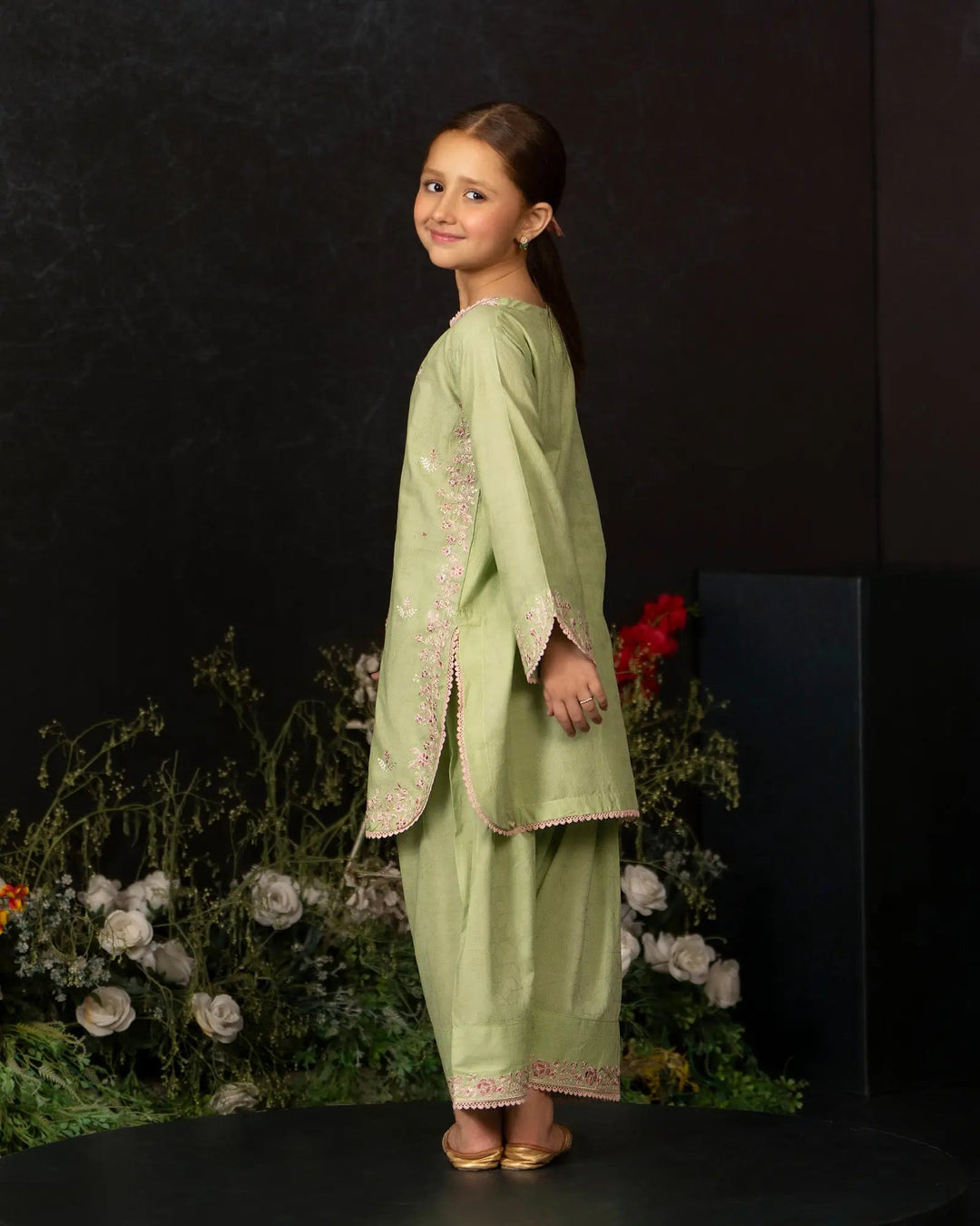 Kids Jacquard Cotton 2PC | 1226 Sha Posh Textile