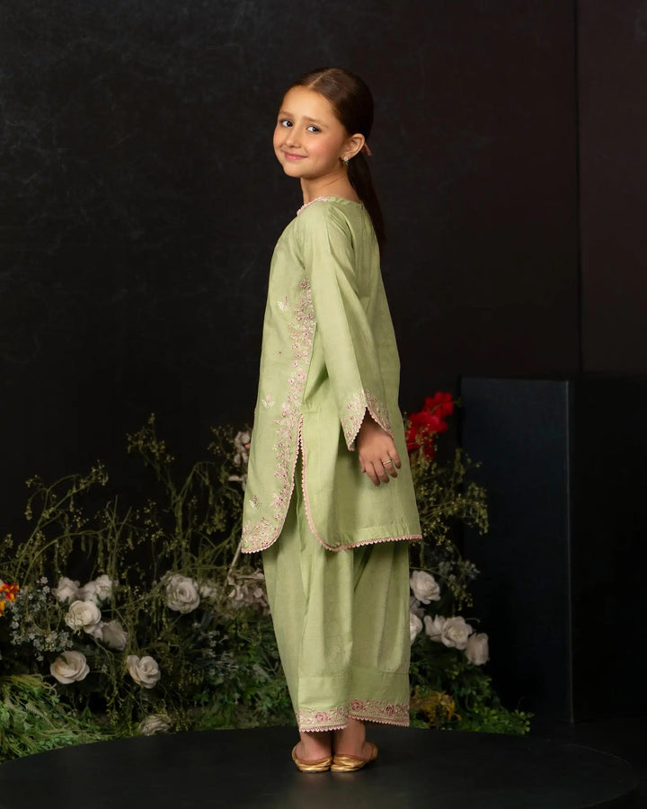 Kids Jacquard Cotton 2PC | 1226 Sha Posh Textile