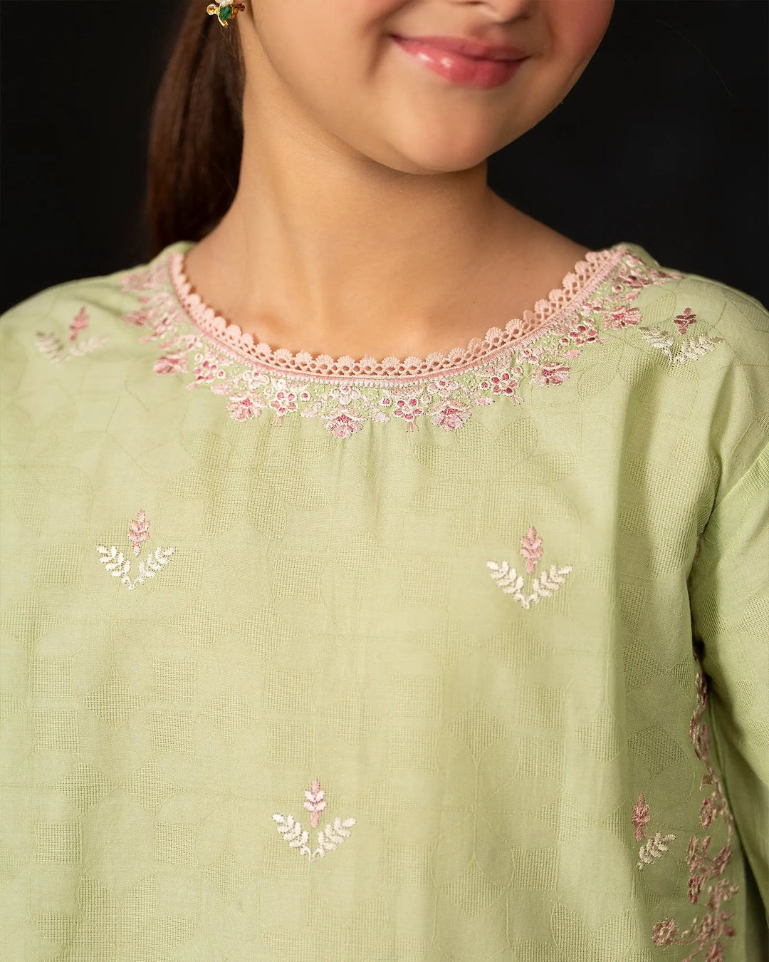 Kids Jacquard Cotton 2PC | 1226 Sha Posh Textile