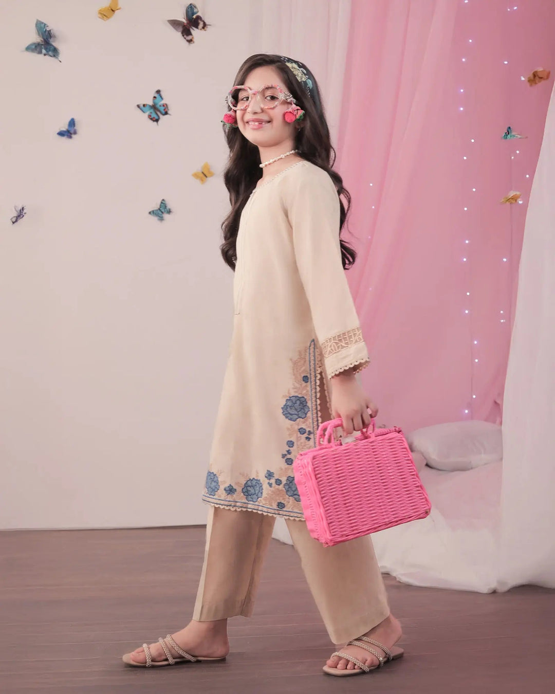 Kids Jacquard Cotton 2PC | 1324 Sha Posh Textile