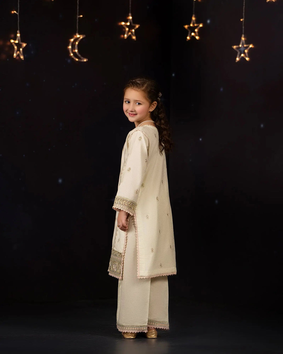 Kids Jacquard Cotton 2PC | 17432 Sha Posh Textile