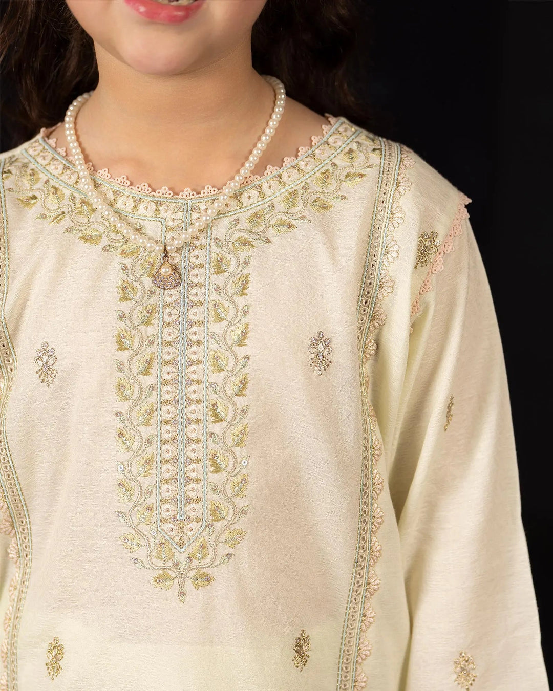 Kids Jacquard Cotton 2PC | 17432 Sha Posh Textile
