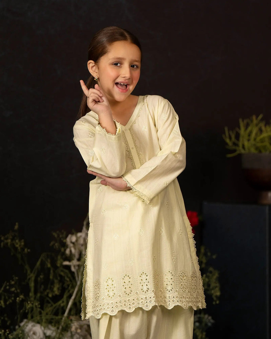 Kids Jacquard Cotton 2PC | 17581 Sha Posh Textile