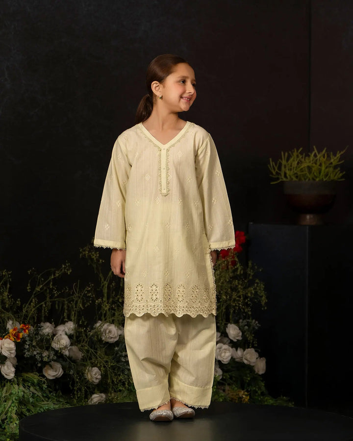 Kids Jacquard Cotton 2PC | 17581 Sha Posh Textile