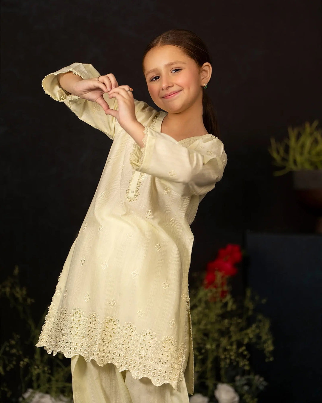 Kids Jacquard Cotton 2PC | 17581 Sha Posh Textile