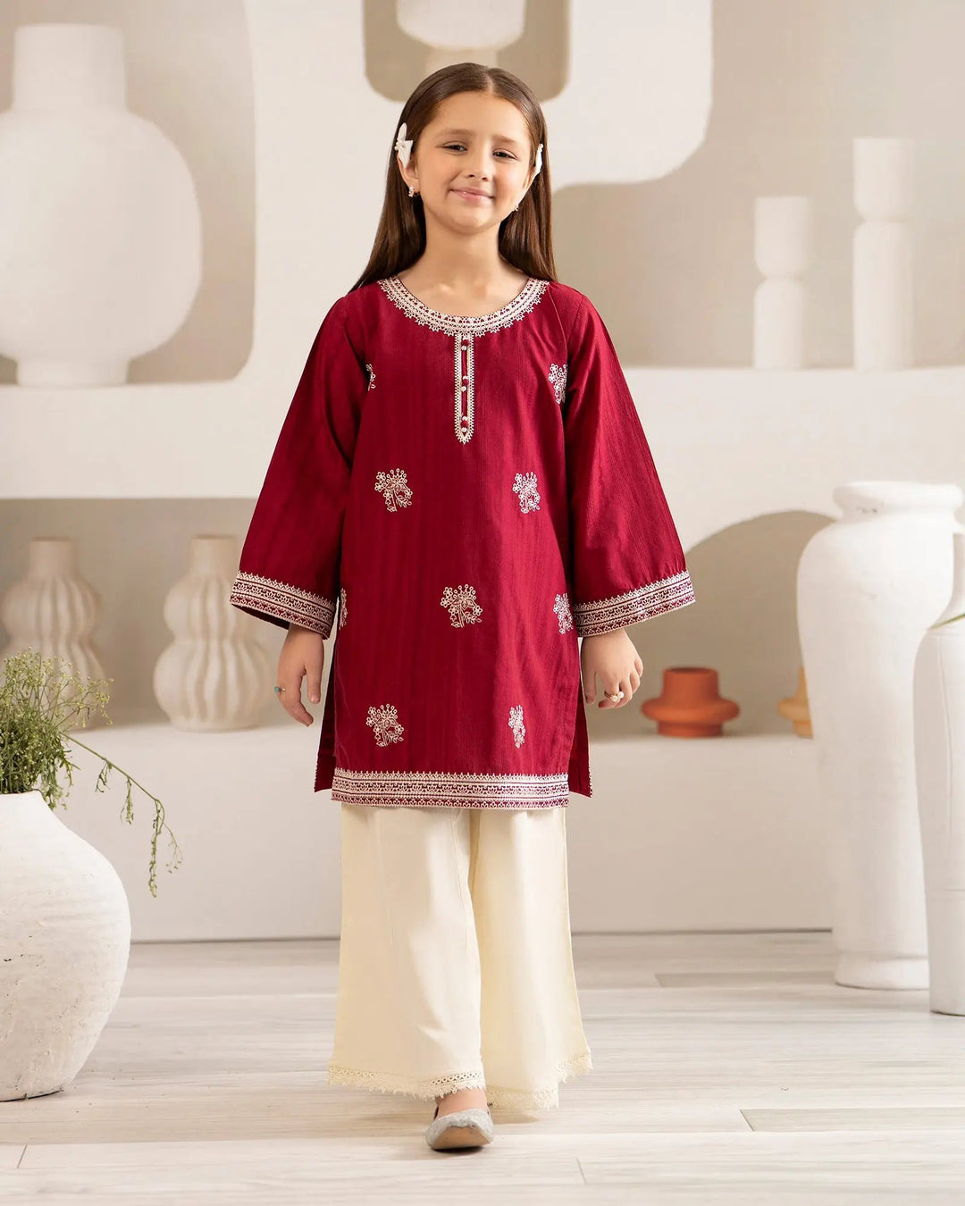 Kids Jacquard Cotton 2PC | 17582 Sha Posh Textile