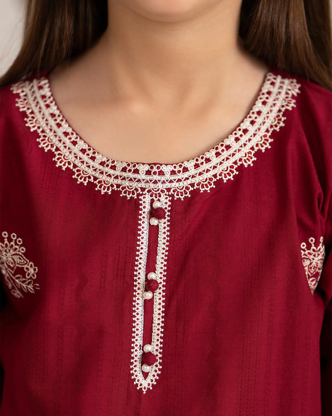 Kids Jacquard Cotton 2PC | 17582 Sha Posh Textile