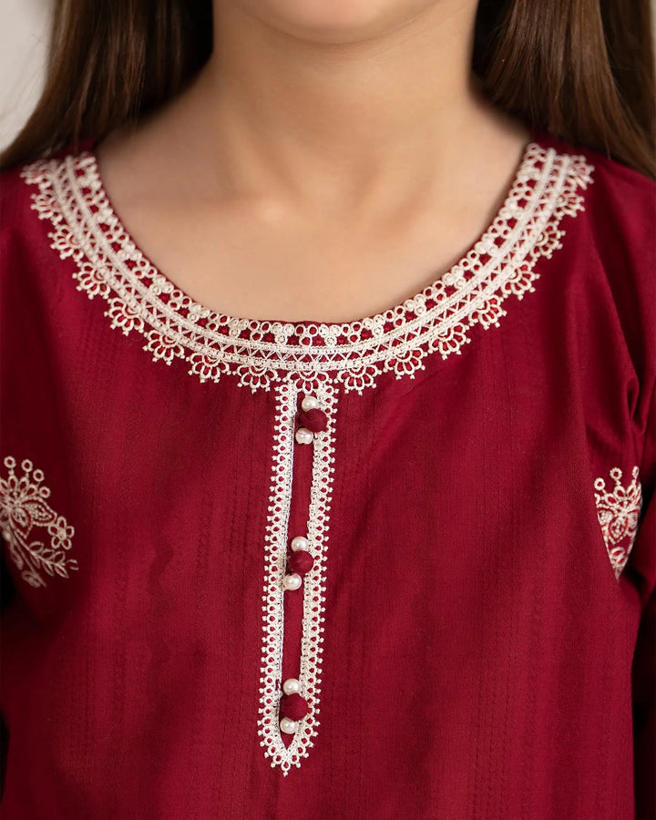 Kids Jacquard Cotton 2PC | 17582 Sha Posh Textile