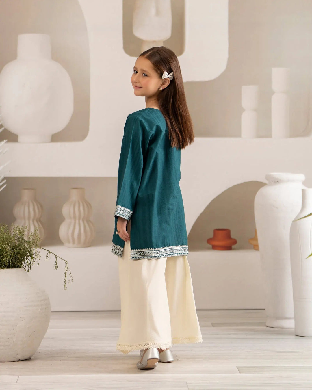 Kids Jacquard Cotton 2PC | 17582 Sha Posh Textile