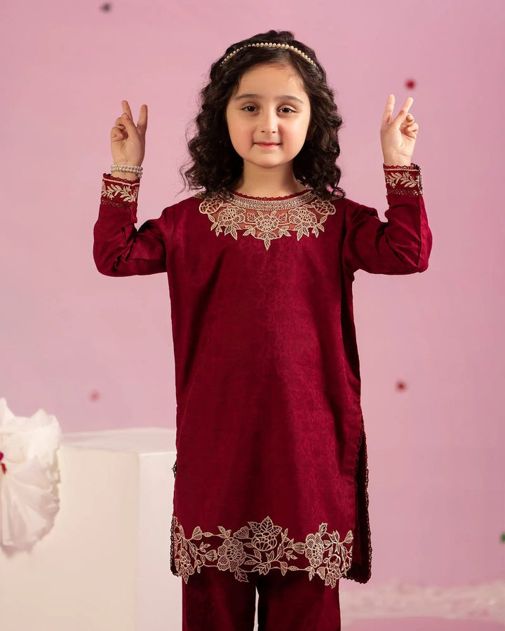 Kids Jacquard Cotton 3PC | 4101 Sha Posh Textile