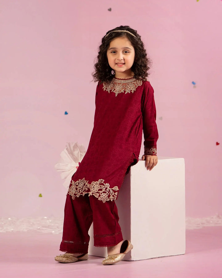 Kids Jacquard Cotton 3PC | 4101 Sha Posh Textile