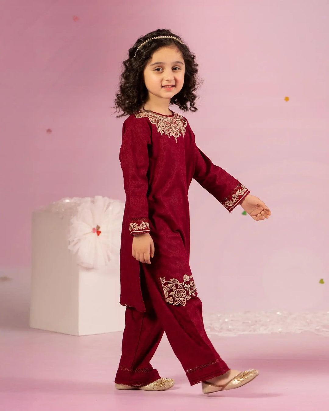 Kids Jacquard Cotton 3PC | 4101 Sha Posh Textile