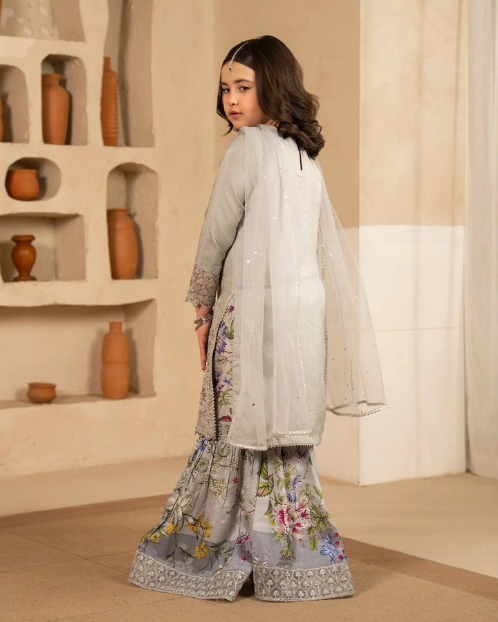Kids Korean Raw Silk 3PC | 1174 Sha Posh Textile