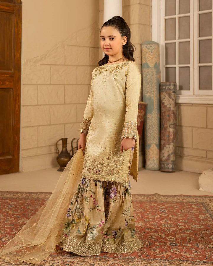 Kids Korean Raw Silk 3PC | 1174 Sha Posh Textile