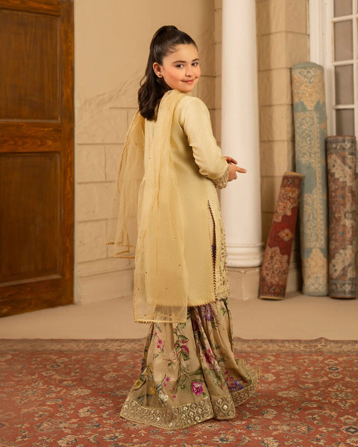 Kids Korean Raw Silk 3PC | 1174 Sha Posh Textile