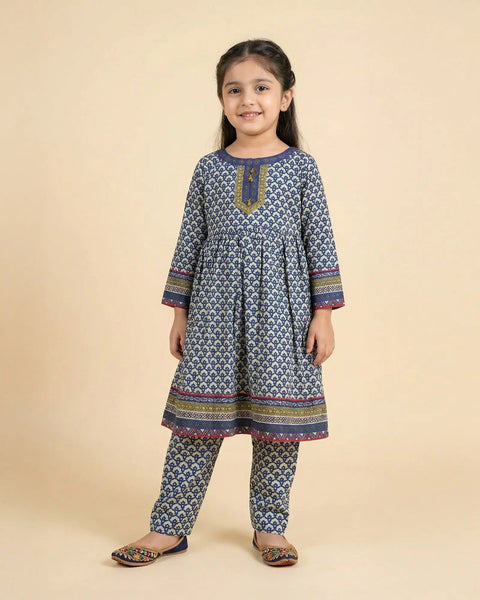 Kids Lawn 2PC | 2302 Sha Posh Textile