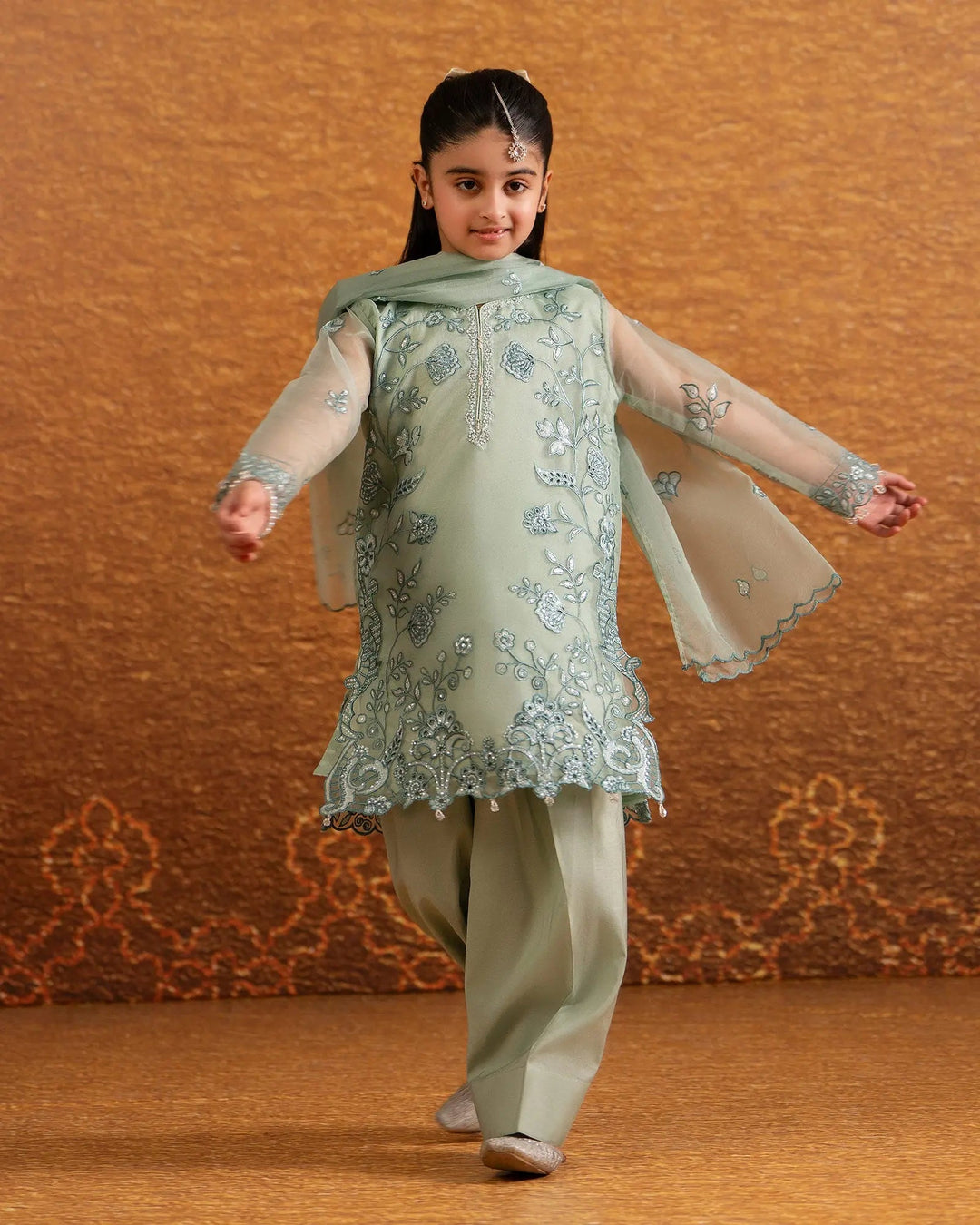 Kids Organza 3PC | 9794 Sha Posh Textile
