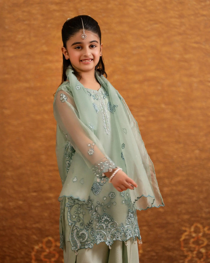 Kids Organza 3PC | 9794 Sha Posh Textile