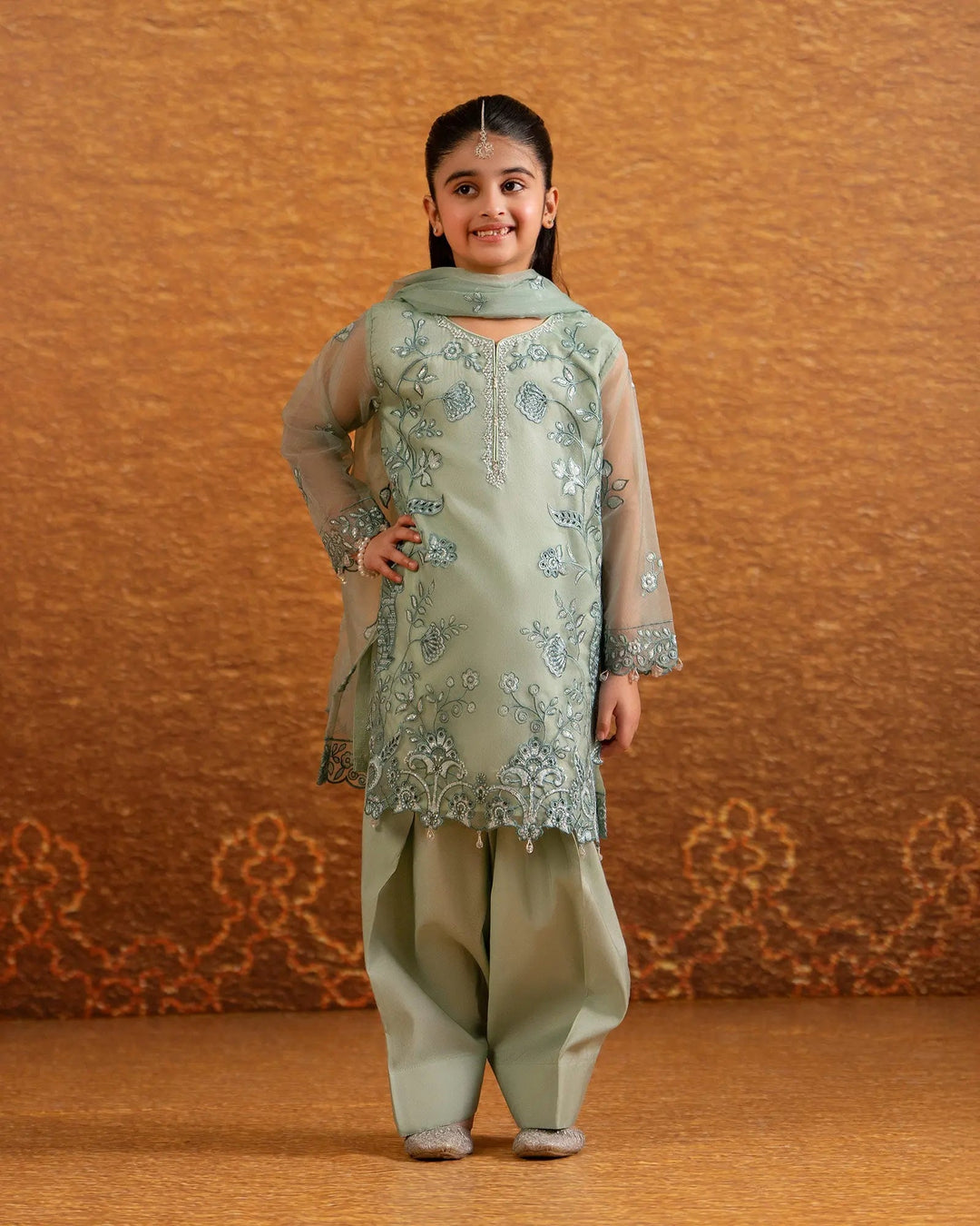 Kids Organza 3PC | 9794 Sha Posh Textile